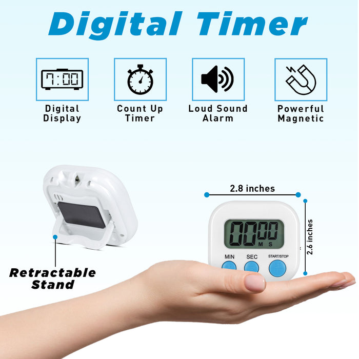 Kitchen Timer for Cooking and Baking features