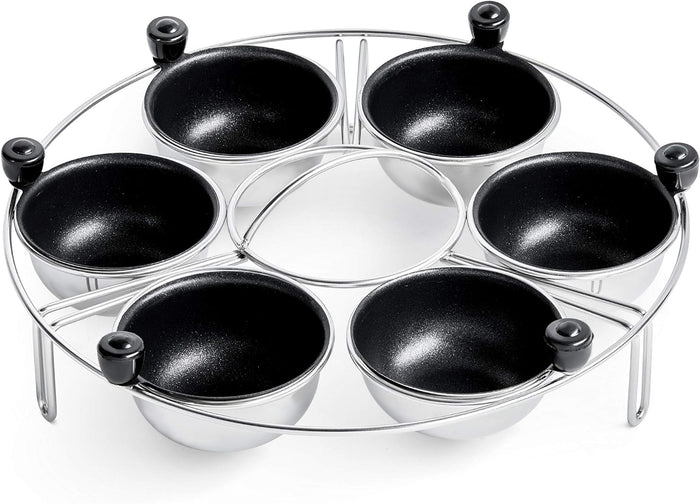 6 cup egg poaching rack