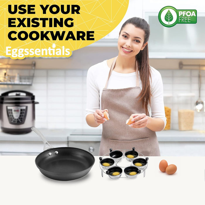 egg poacher rack 6 cups