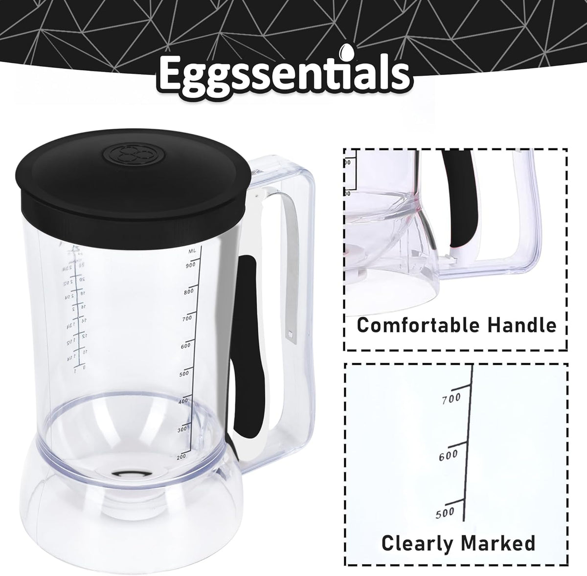 pancake dispenser black