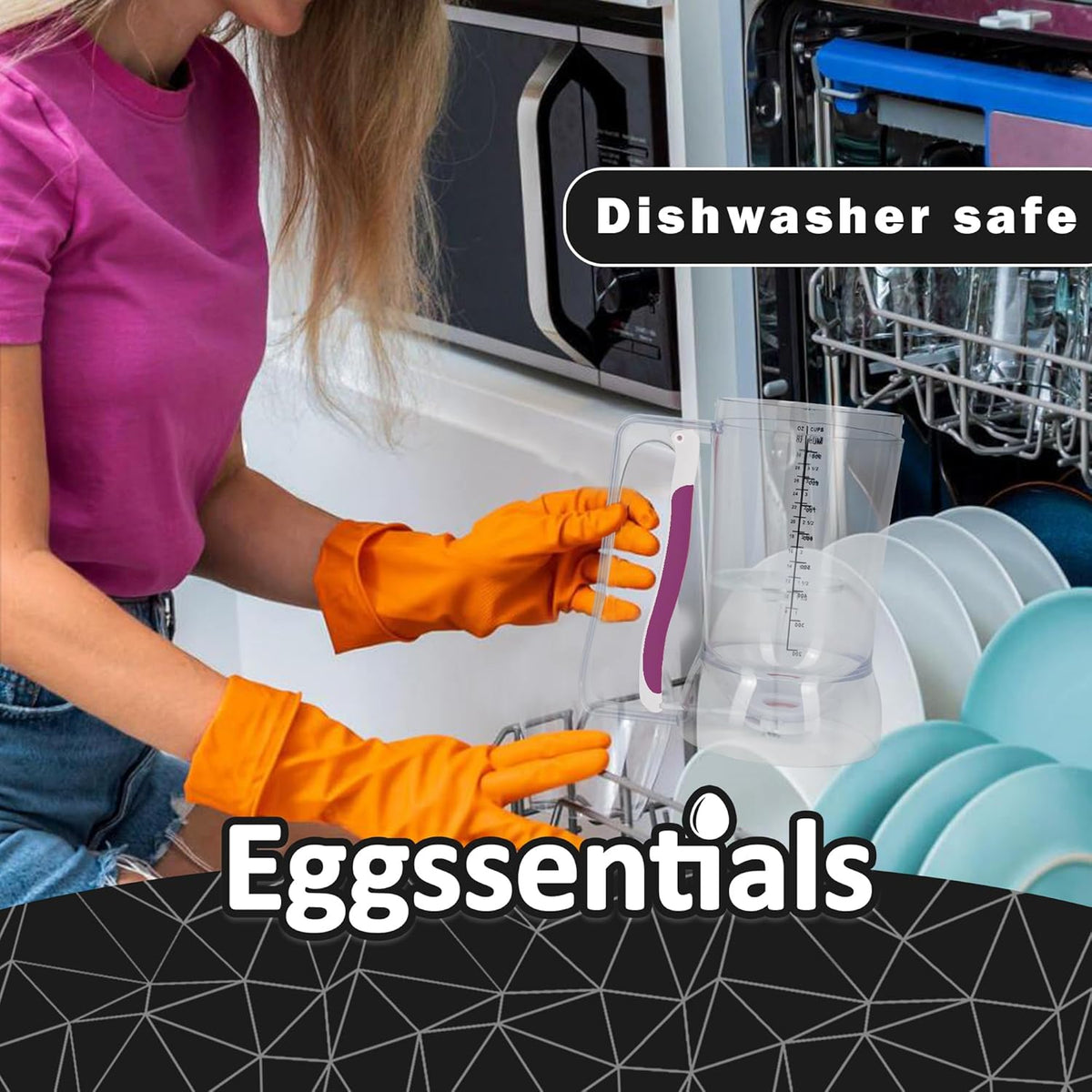 dishwasher safe pancake batter dispenser