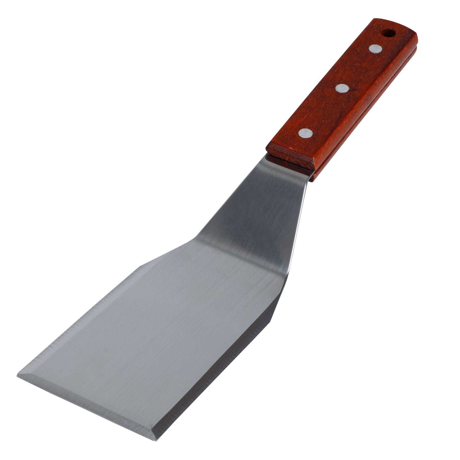 Eggssentials Griddle Spatula Stainless Steel Grill Spatula Turner with Wooden Handle - Thumbnail 3
