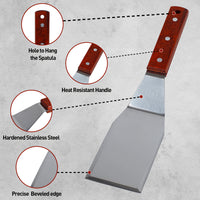 Stainless Steel Griddle Spatula