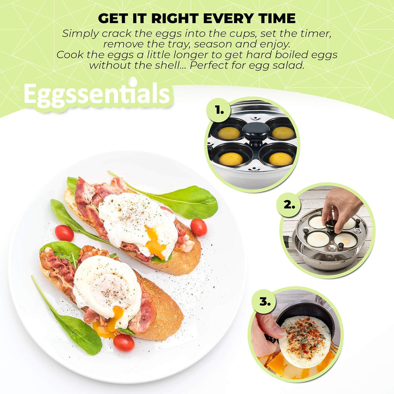 Four Cup Egg Poacher Pan