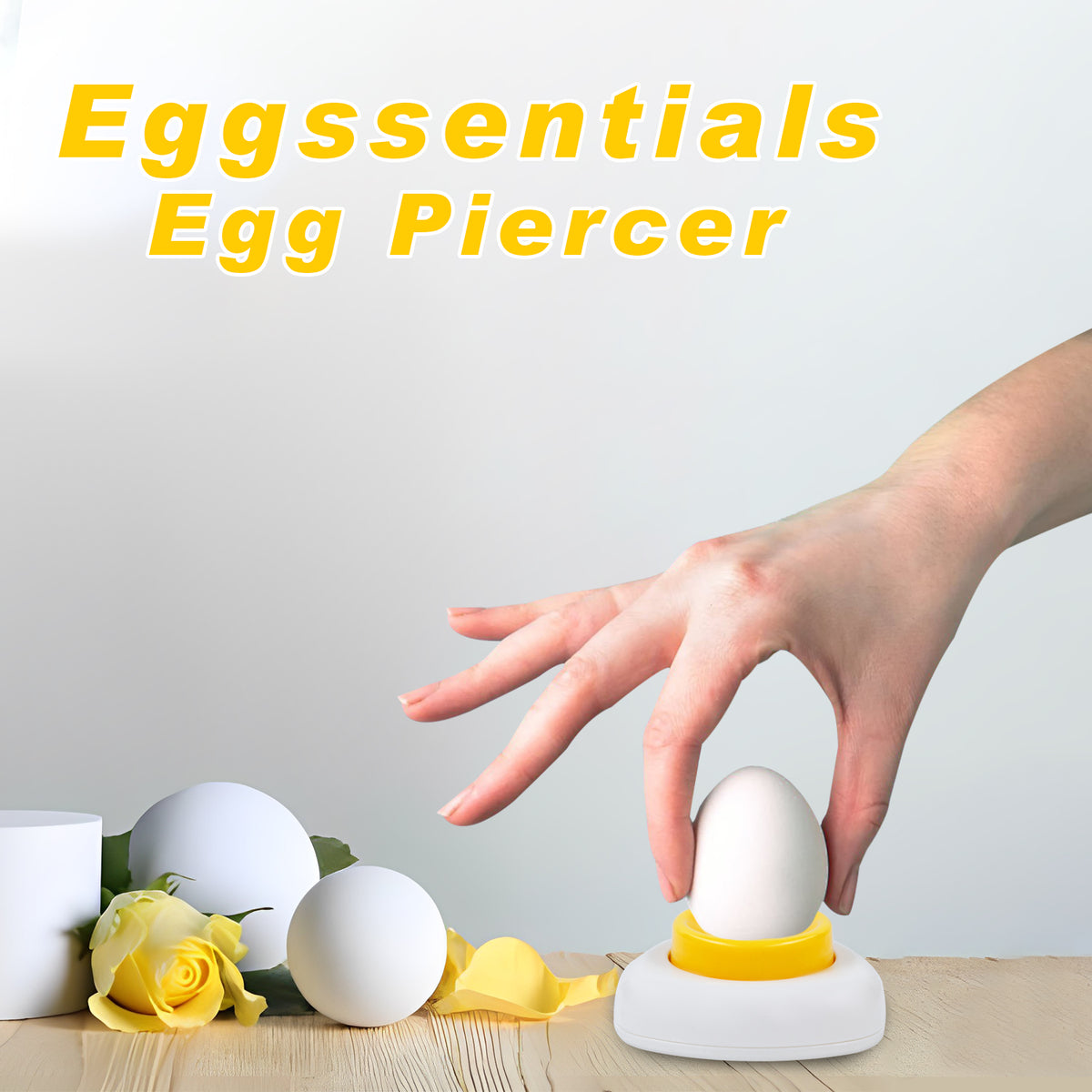 Egg Piercer to Cook Hard Boiled Eggs