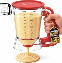 Eggssentials Pancake Batter Dispenser with Squeeze Handle Pancake Dispenser