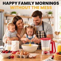 Eggssentials Pancake Batter Dispenser with Squeeze Handle Pancake Dispenser