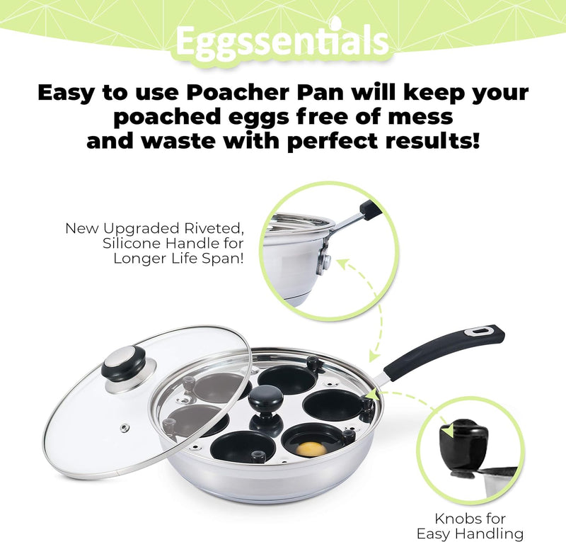 Six Cup Egg Poacher Pan