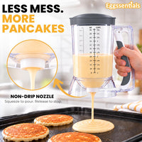 Eggssentials Pancake Batter Dispenser with Squeeze Handle Pancake Dispenser