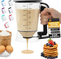 Pancake Batter Dispenser With 5-Cup Capacity