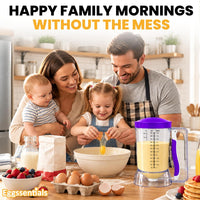 Eggssentials Pancake Batter Dispenser with Squeeze Handle Pancake Dispenser