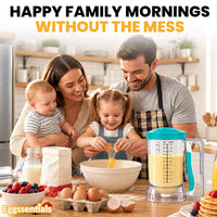 Eggssentials Pancake Batter Dispenser with Squeeze Handle Pancake Dispenser