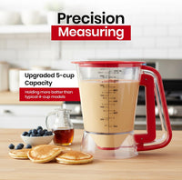 Pancake Batter Dispenser With 5-Cup Capacity