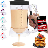 Eggssentials Pancake Batter Dispenser with Squeeze Handle Pancake Dispenser
