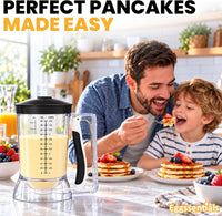 Eggssentials Pancake Batter Dispenser with Squeeze Handle Pancake Dispenser