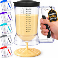 Eggssentials Pancake Batter Dispenser with Squeeze Handle Pancake Dispenser