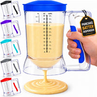 Eggssentials Pancake Batter Dispenser with Squeeze Handle Pancake Dispenser