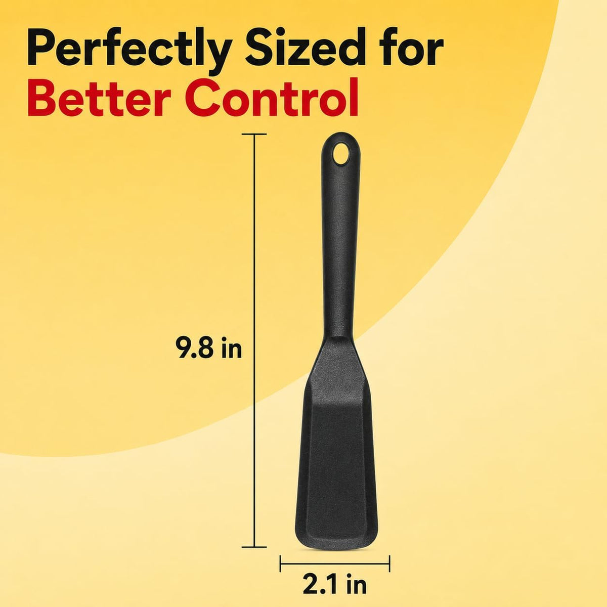 Egg Spatula is Heat Resistant Non-Stick Pancake Spatula - Silicone Spatula is used as an Omelette Spatula for Cooking.