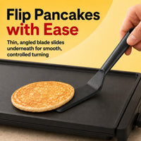 Egg Spatula is Heat Resistant Non-Stick Pancake Spatula - Silicone Spatula is used as an Omelette Spatula for Cooking.