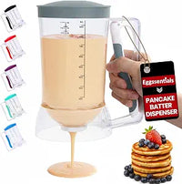 Eggssentials Pancake Batter Dispenser with Squeeze Handle Pancake Dispenser