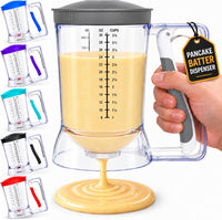 Eggssentials Pancake Batter Dispenser with Squeeze Handle Pancake Dispenser