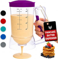 Eggssentials Pancake Batter Dispenser with Squeeze Handle Pancake Dispenser