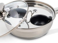 Two Cup Egg Poacher Pan