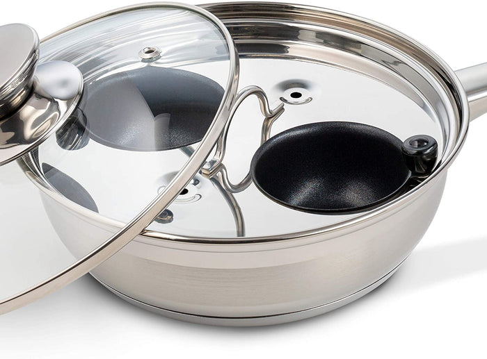 Two Cup Egg Poacher Pan